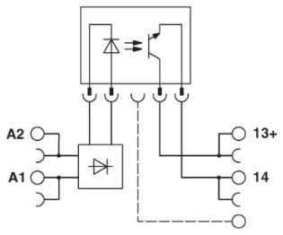 Phoenix Contact - Optorelais - PLC-OPT- 24DC/ 48DC/100 2900352 892882