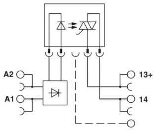 Phoenix Contact - Optorelais - PLC-OPT- 24DC/230AC/1 2900369 892883
