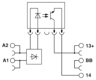 Phoenix Contact - Optorelais - PLC-OSC- 24DC/ 24DC/  2/ACT 2966676 892887