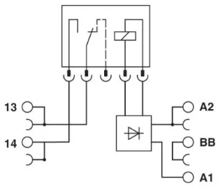 Phoenix Contact - Schakelrelais - PLC-RSC- 24DC/ 1AU/SEN 2966317 892889