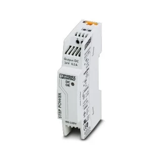 Phoenix Contact - Gelijkstroomvoedingseenheid - STEP-PS/ 1AC/24DC/0.5 2868596 893481