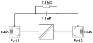 Phoenix Contact - Toebehoren/onderdelen voor besturingen - FL ISOLATOR 1000-RJ/RJ 2313915 893510