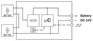 Phoenix Contact - Accu (Lithium) voor voertuigen en toepassingen - UPS-BAT/VRLA-WTR/24DC/26AH 2320429 893627