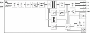 Phoenix Contact - Gelijkstroomvoedingseenheid - QUINT4-PS/1AC/24DC/2.5/SC 2904598 894515