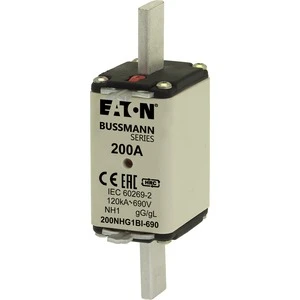 Eaton - Smeltpatroon (mes) - NH FUSE 200AMP 690V AC gG 1 DUAL IN 200NHG1BI-690 913261