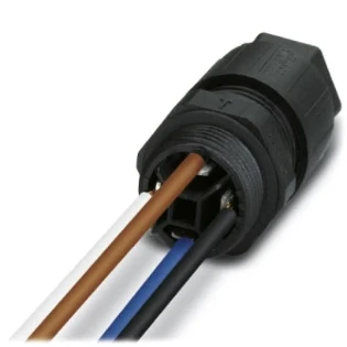 Phoenix Contact - Apparatuuraansluiting voor insteekbare gebouwinstallatie - Q 1,5/4A50/24-M20KU-ESA-BK 1585045 93839