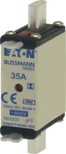Eaton - Smeltpatroon (mes) - EATON 35Amp 400V AC GFF 000 NH FUSE 35NHFF000BI-400 94790