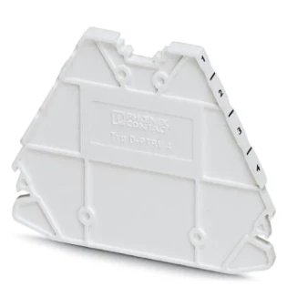 Phoenix Contact - Eindplaat rijgklem - D-PTRV 4 WH 1-4 3270152 95634