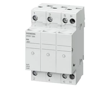 Siemens - Houder voor cilindrische zekering - 3NW7364 3NW7364 9600