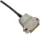Harting - Sub-D connectorkap - D Sub top entry metal hood 25 pole 09670250349 9956542