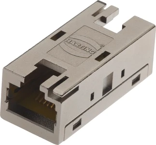 Harting Datacom contactdoos (twisted pair) RJI RJ45 10G Cat6, 8p IP20 coupler 09455451560 9957827