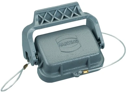 Harting Beschermkap industriële connector Han B Protect Cover Die Cast for Ho 09300065423 9958662