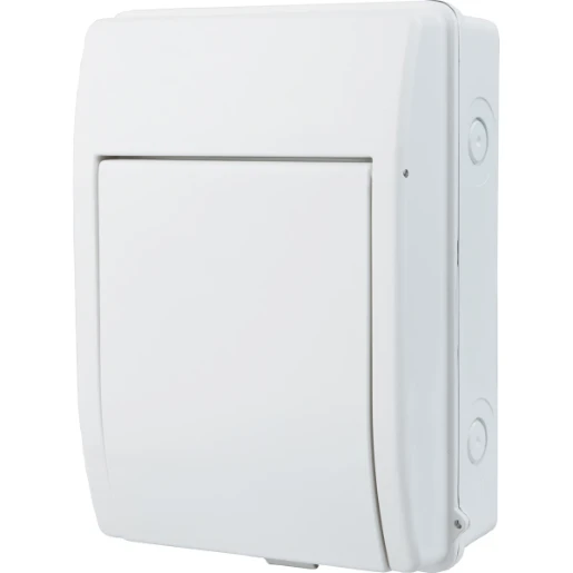 Enclosure Garage Kit 40A 30Ma RCD+Metal 2 x MCBs IP65