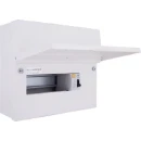 Consumer Unit 7Way 9 Module RCD Incomer Upopen 80A