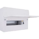 Consumer Unit 10Way 12 Module RCD Incomer Upopen 80A