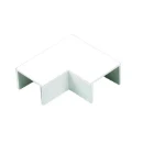 Bend Flat Moulded 40 x 25mm PVC-U White