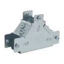 Tee 1 Comp Inside Lid Gusset 50X50mm Steel Pre-Galvanised IP30
