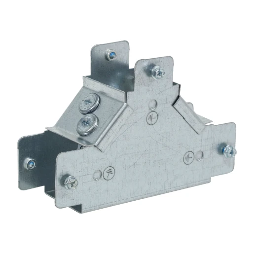 Tee 1 Comp Inside Lid Gusset 50X50mm Steel Pre-Galvanised IP30