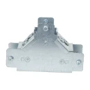 Tee 1 Comp Inside Lid Gusset 50X50mm Steel Pre-Galvanised IP30