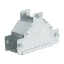 Tee 1 Comp Outside Lid Gusset 50X50mm Steel Pre-Galvanised IP30