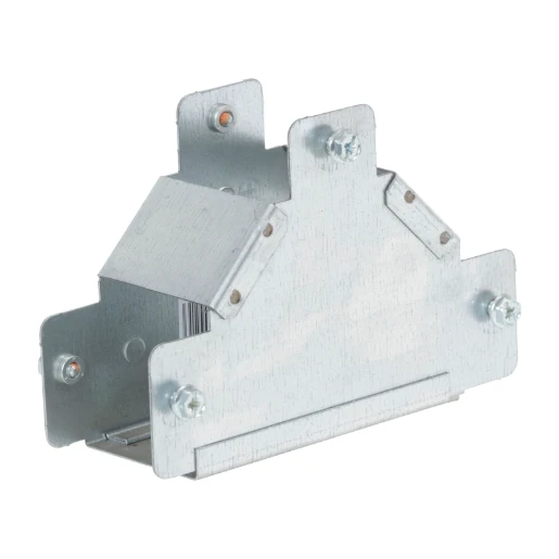 Tee 1 Comp Outside Lid Gusset 50X50mm Steel Pre-Galvanised IP30
