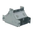 Tee 2 Comp Inside Lid Gusset 100X50mm Steel Pre-Galvanised IP30