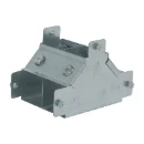 Tee 2 Comp Inside Lid Gusset 100X50mm Steel Pre-Galvanised IP30