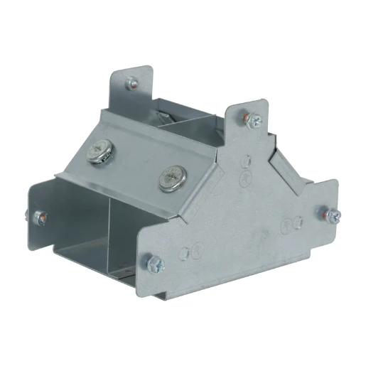 Tee 2 Comp Inside Lid Gusset 100X50mm Steel Pre-Galvanised IP30