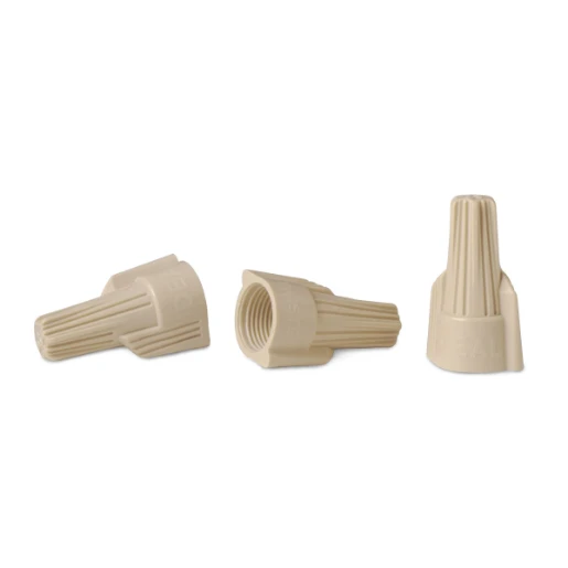 Twister 0.5-6mm² Twist-On Wire Connector Tan Pack of 100