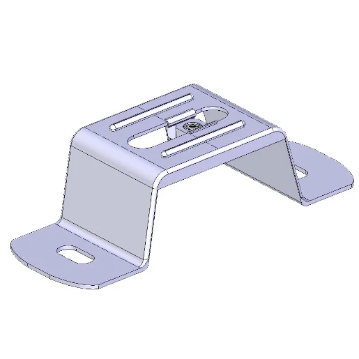Bracket Top Hat Stand Off 1 Slot 1 Nut 50mm [Pack=6]