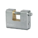 High Security Keyed Alike Armoured 40mm Chrome Padlock
