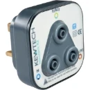 Adaptor Test Socket 3 x 4mm (L/N/E)