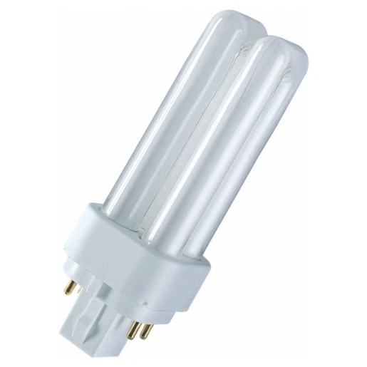 Lamp Compact Flu 4 Pin G24Q-2 18W 840 Double Turn Tube