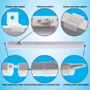 Morini T5 Undershelf LED Luminaire 4W 3000K 344 x 30 x 22mm White