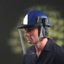 150mm Polycarbonate Classic Screens And Carrier Helmet Mounted Face Protection