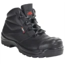 Boots Chukka Safety Incldual Density Rubber Cap Size 8 Black