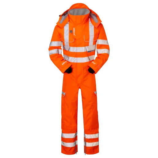 Unlined GO/RT Rail Coverall XL Orange