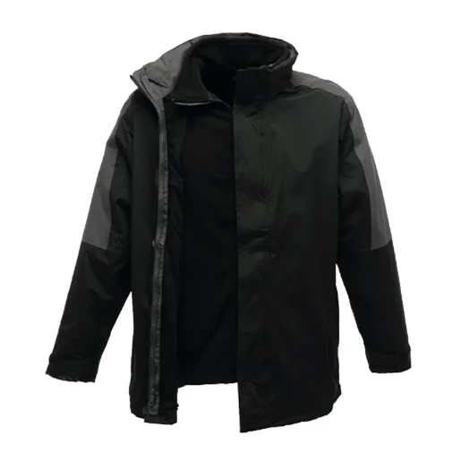 Defender III Waterproof 3-in-1 Jacket Medium Black/Seal Grey