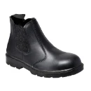 Steelite FW51 Full Grain Leather S1P Dealer Boot Size 6 Black