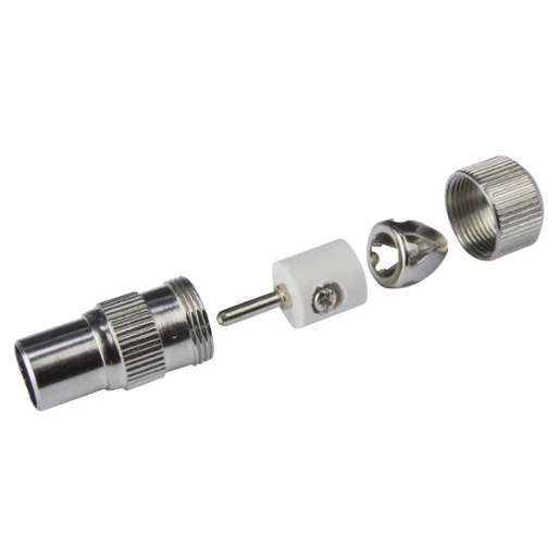 Coax Plug (Metal)