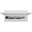 Consumer Unit Dual RCD 12 MCBs Upopen 16Way 2 x 63A 22 Module