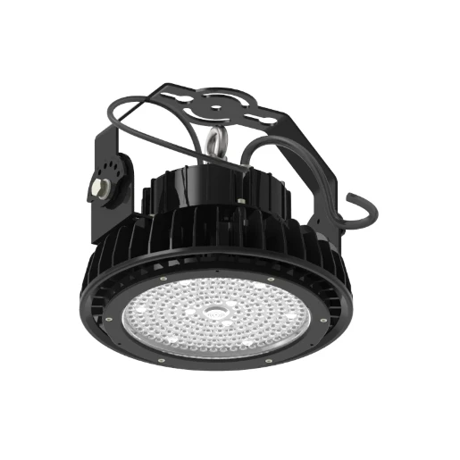 Highbay LED 27000lm 200W IP65 4000K Bracket Hook Black