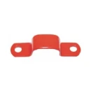 Saddle Cable Clip Double 8mm Red [Pack=50]
