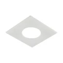 Bezel Twist Lock Square For H2 Range Matt White