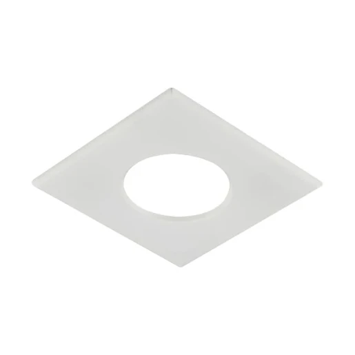 Bezel Twist Lock Square For H2 Range Matt White