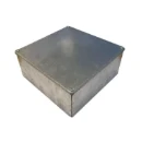 Adaptable Box Plain Sides 225X225X100mm Galvanised