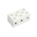 Connector TP Central Hole Fixing 15/30A Porcelain