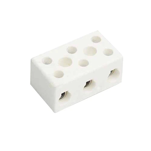 Connector TP Central Hole Fixing 15/30A Porcelain