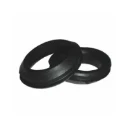 Grommet Super Open 20mm Black [Pack=100]