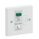 Connection Unit Fused RCD White